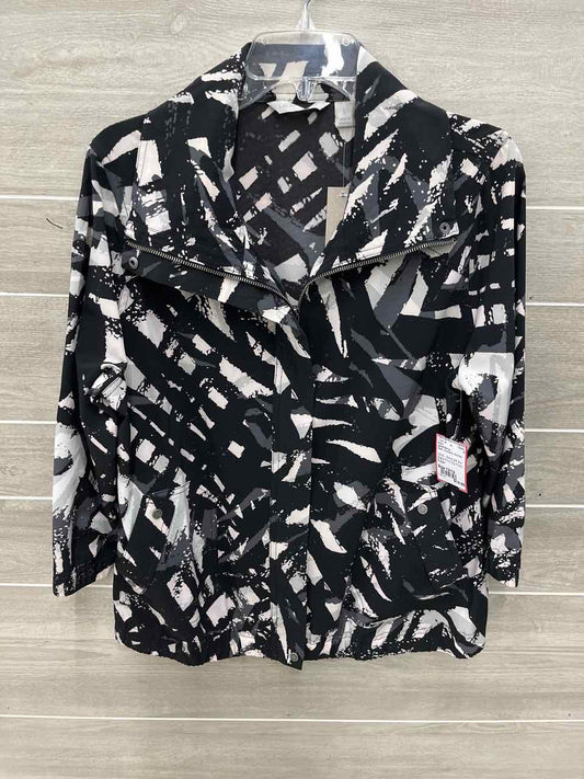 Laura Ashley Black Womens Women Size 12/14 Blazer