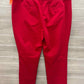 Apt 9 Size 16 Red Womens Pants