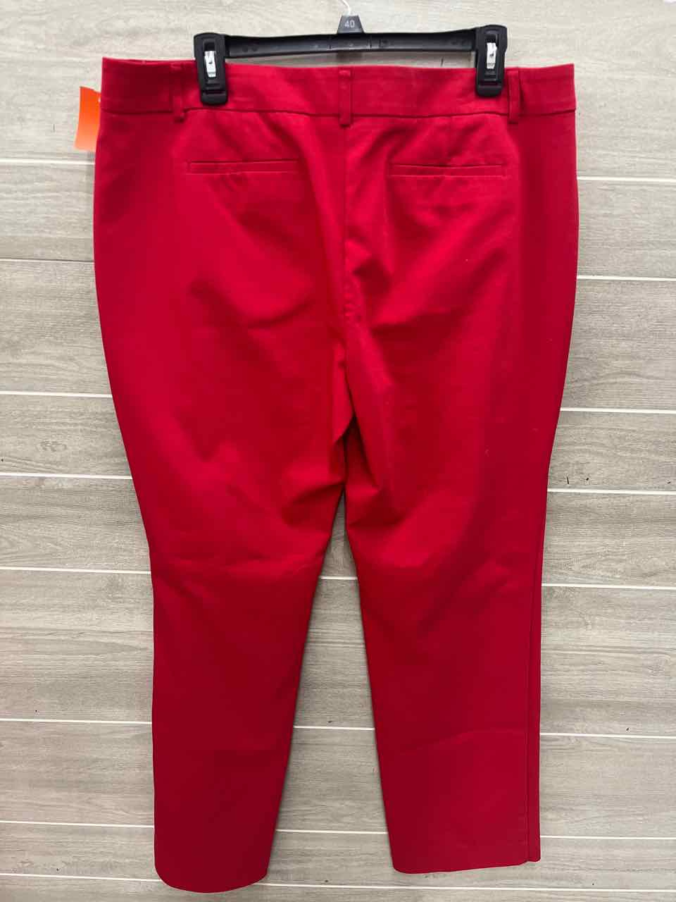 Apt 9 Size 16 Red Womens Pants