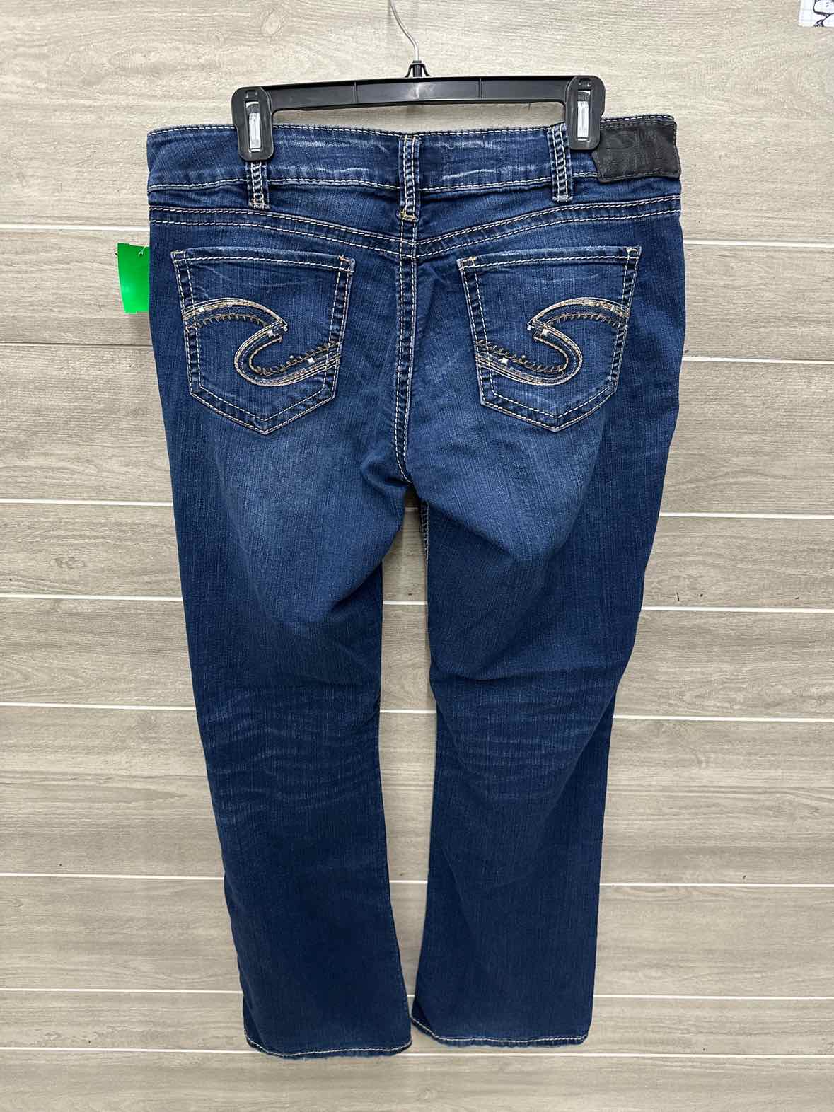 Silver Size 10/12 Blue Womens Jeans