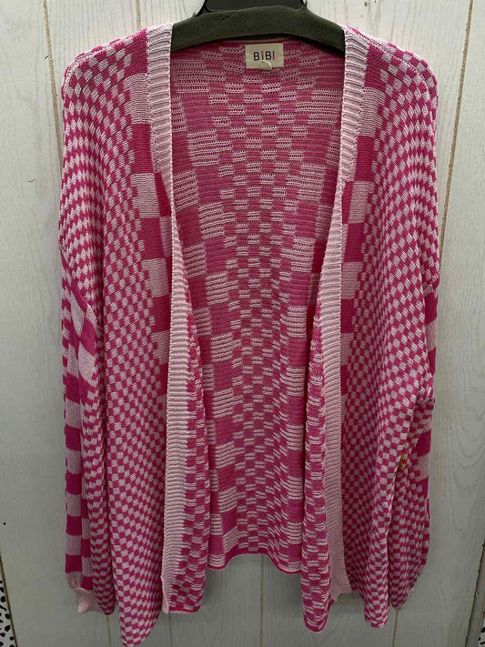 Bibi Pink Womens Size XL Sweater