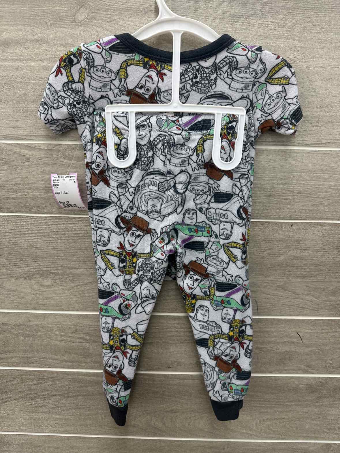 Disney Boys Size 3T Pajamas