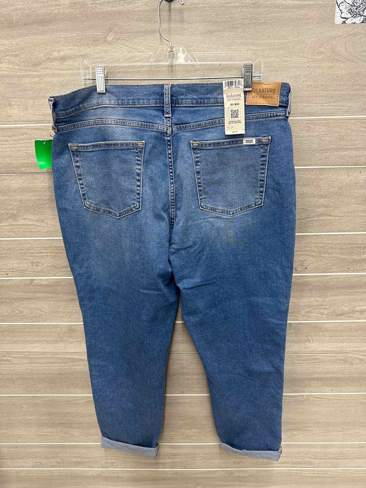 Levis Signature Size 16 Blue Womens Jeans