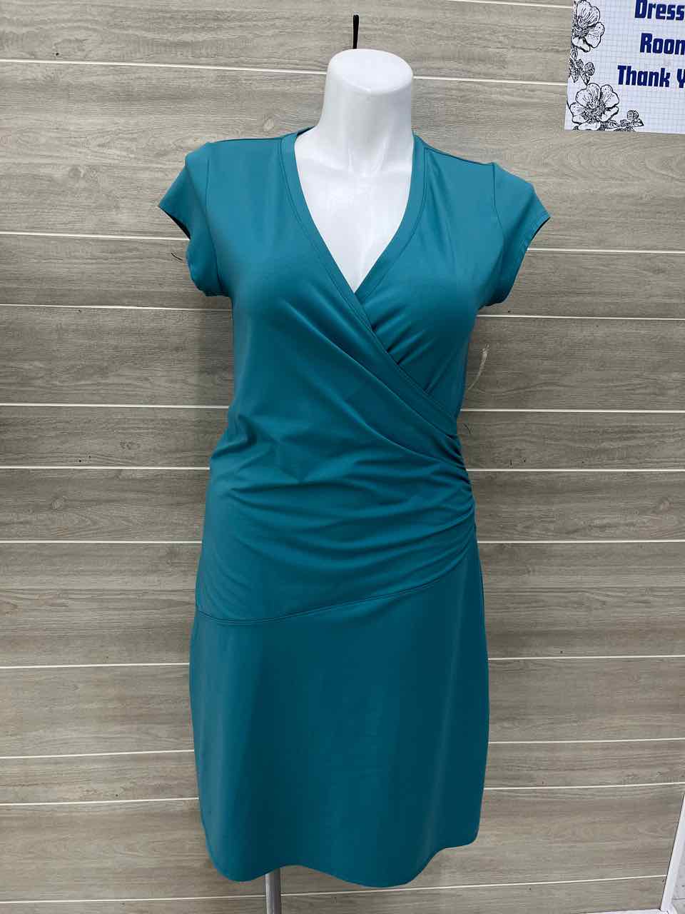 Athleta Green Womens Women Size 12/14 Dress