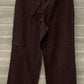 Basic Editions Brown Womens Size 12 Pants