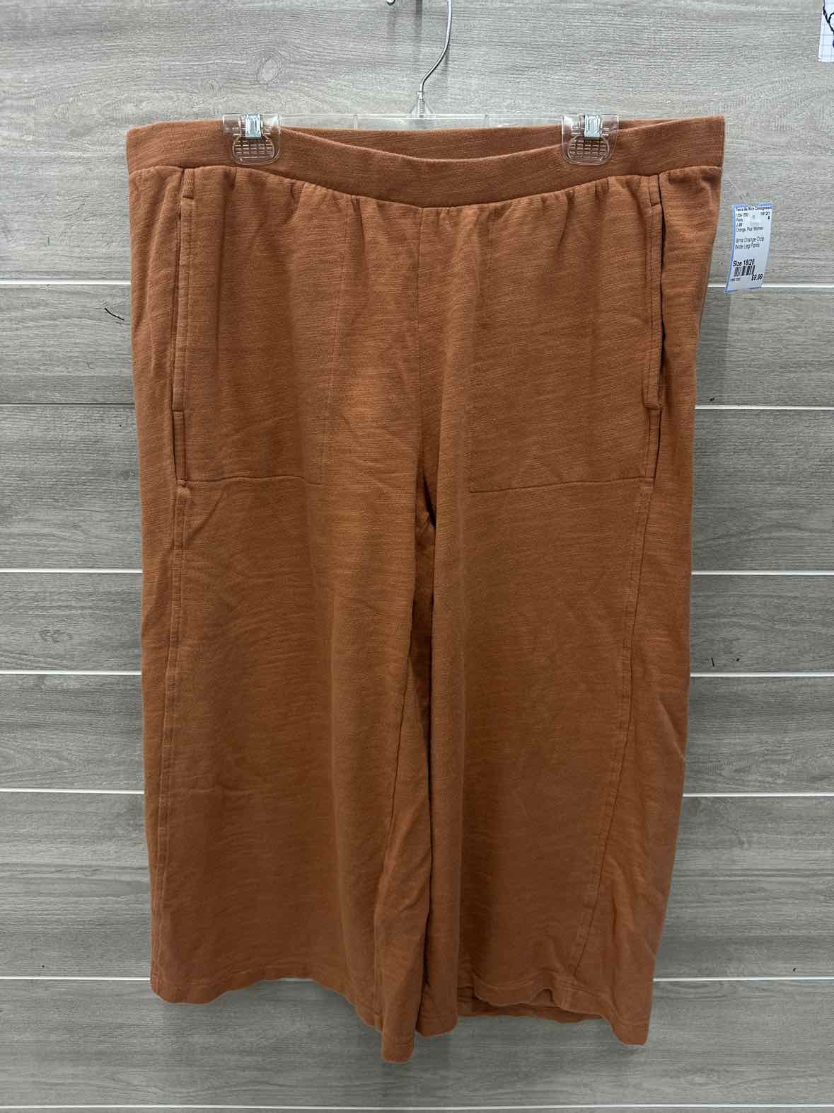 J Jill Size 18/20 Orange Plus Pants