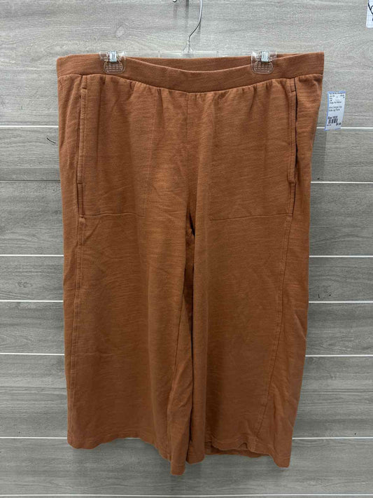 J Jill Size 18/20 Orange Plus Pants
