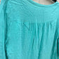 SJB Teal Womens Women Size M Shirt