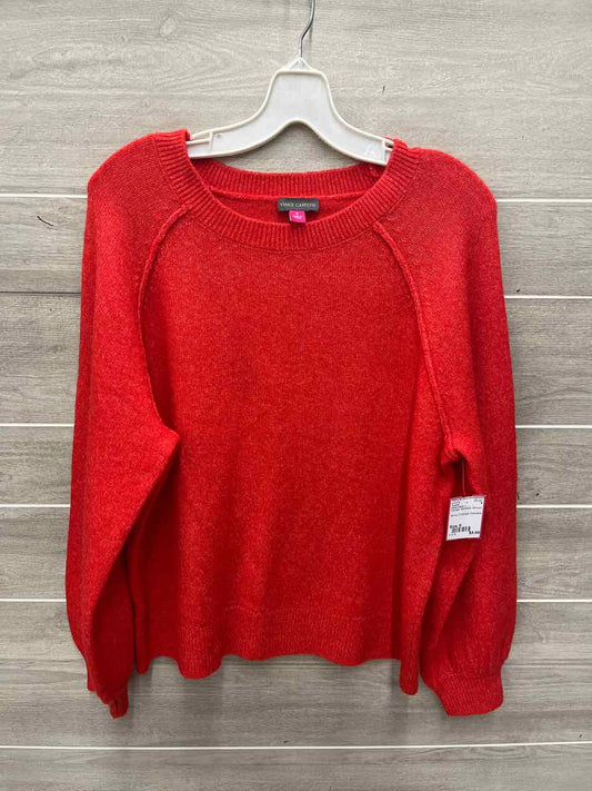 Vince Camuto Size S Orange Womens Sweater