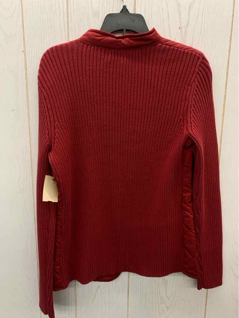 Croft & Barrow Red Womens Size S/P Sweater