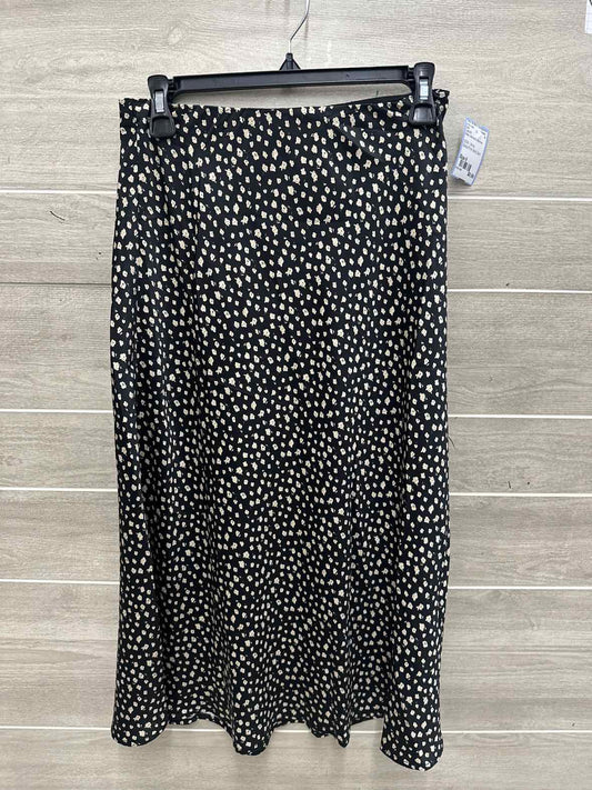 LULU'S Size 6 Black Womens Skirt