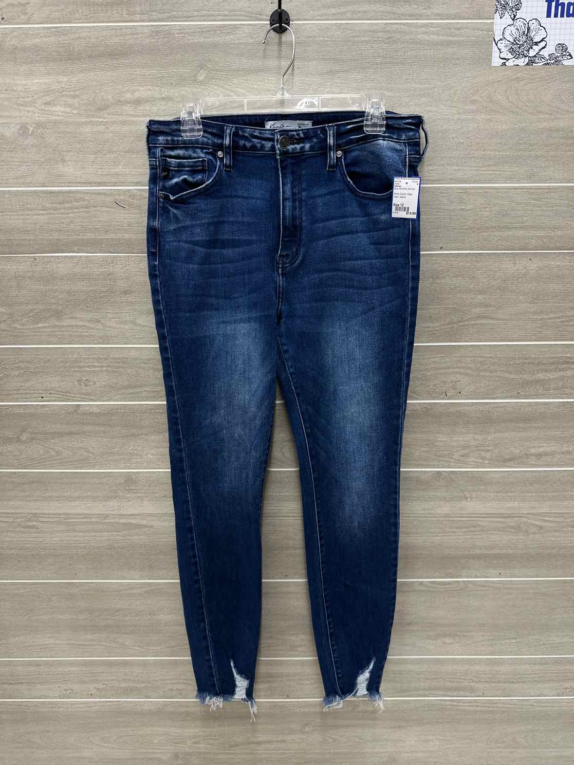 KanCan Size 12 Blue Womens Jeans