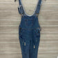 Anna-Kaci Size 4/6 Blue Womens Overalls