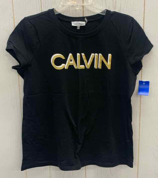 Calvin Klein Black Womens Size M Shirt