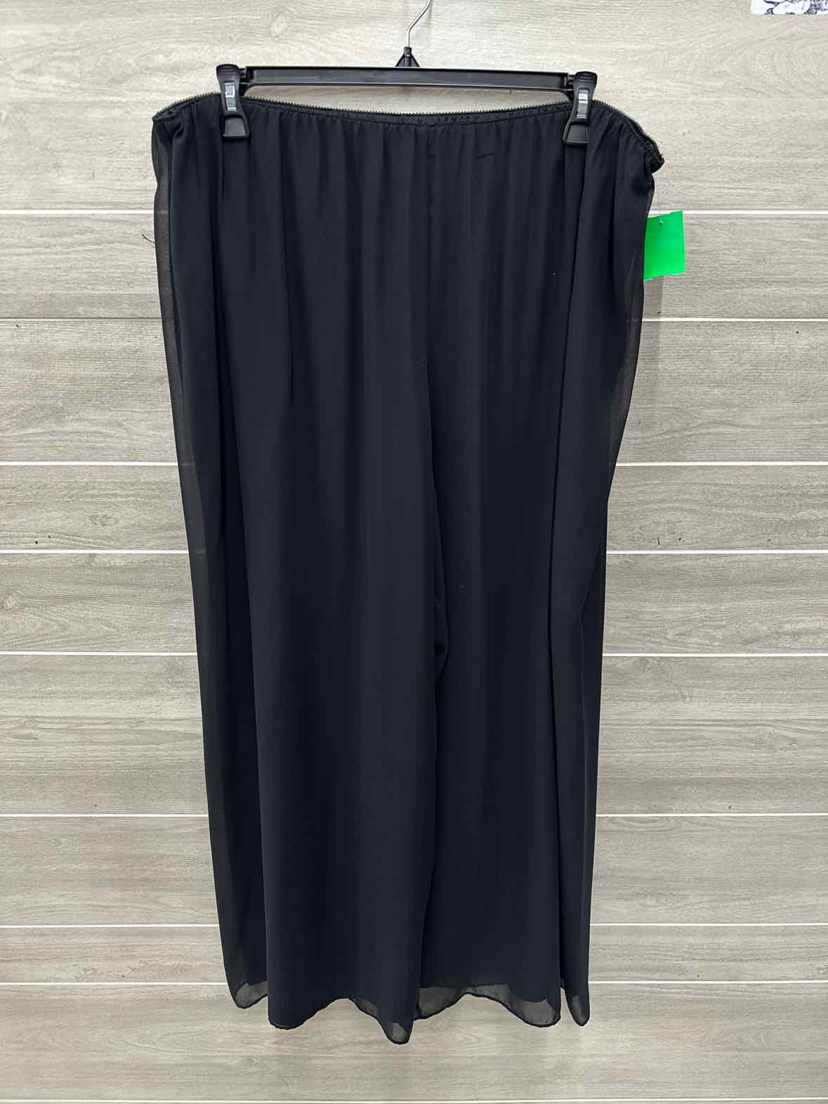 Alex Evenings Size 2X Black Plus Pants