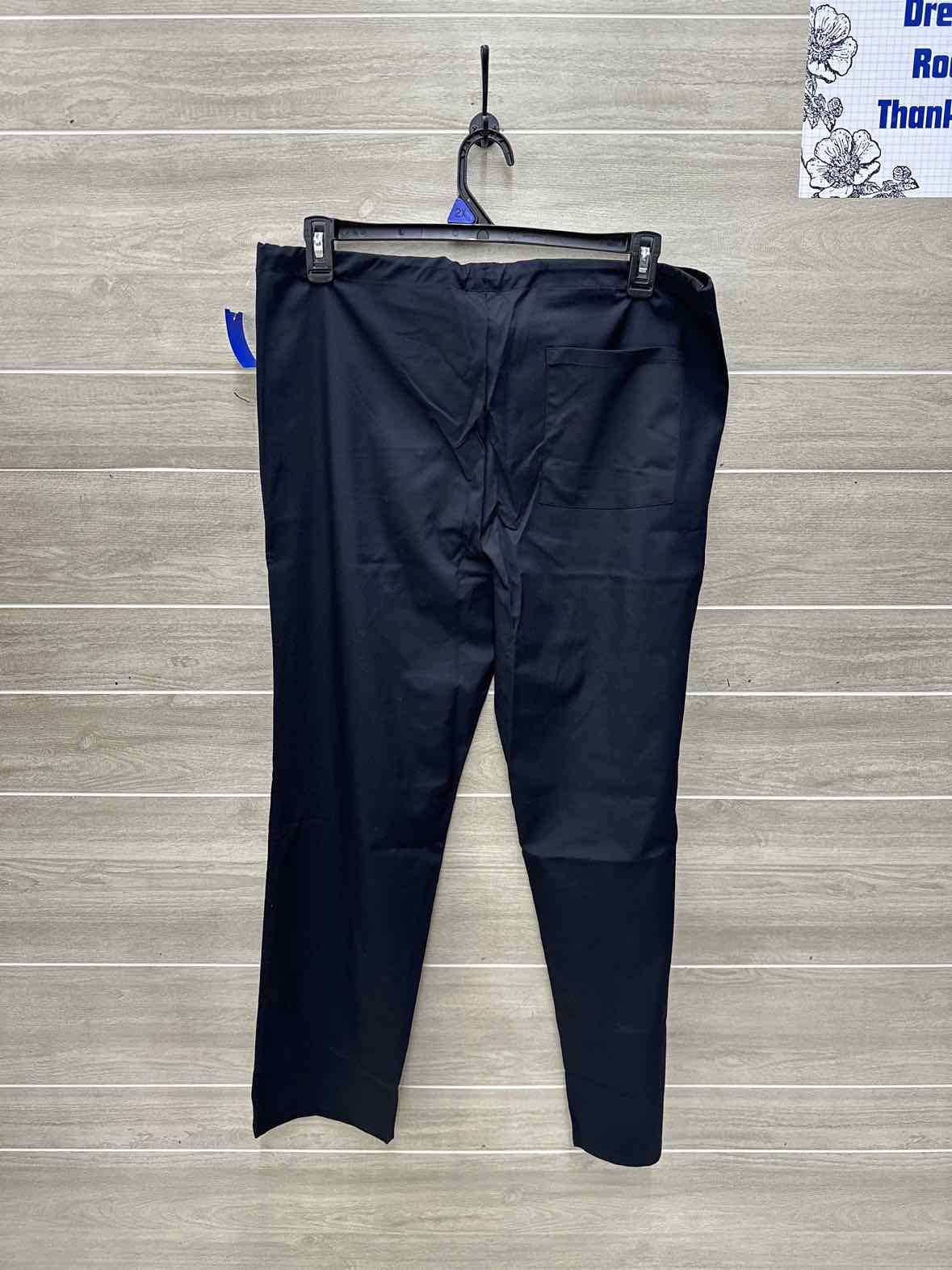 Size M Black Womens Scrub Pants