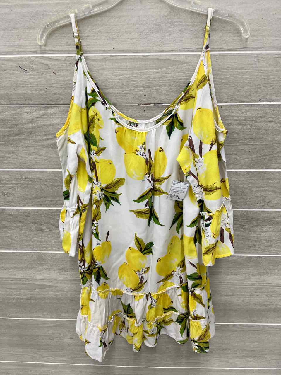 Size L/XL Yellow Womens Shirt