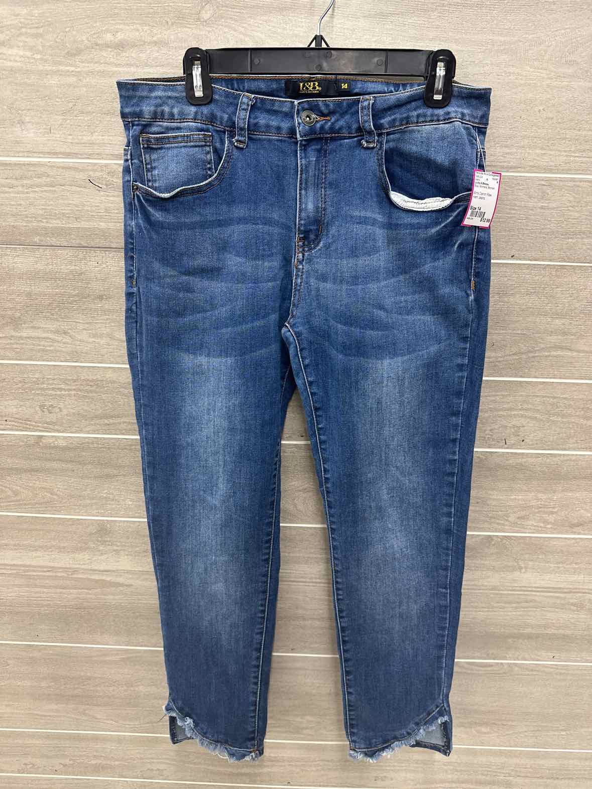 Lucky & Blessed Size 14 Blue Womens Jeans