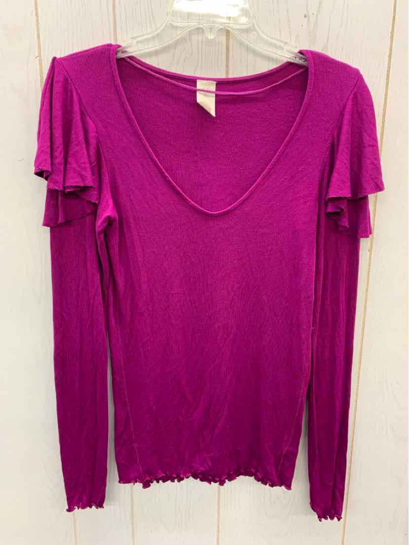 We the Free Purple Womens Size M Shirt