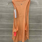 Icy Zone Orange Womens Size Small Tank Top