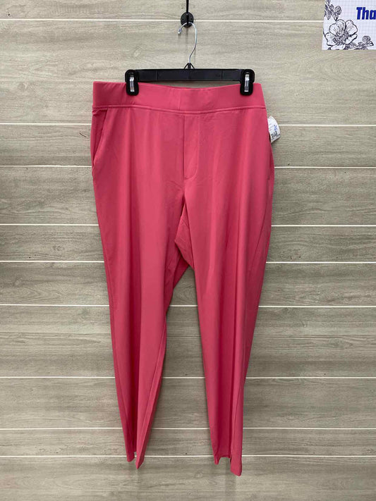 Athleta Pink Womens Size 14 Tall Pants