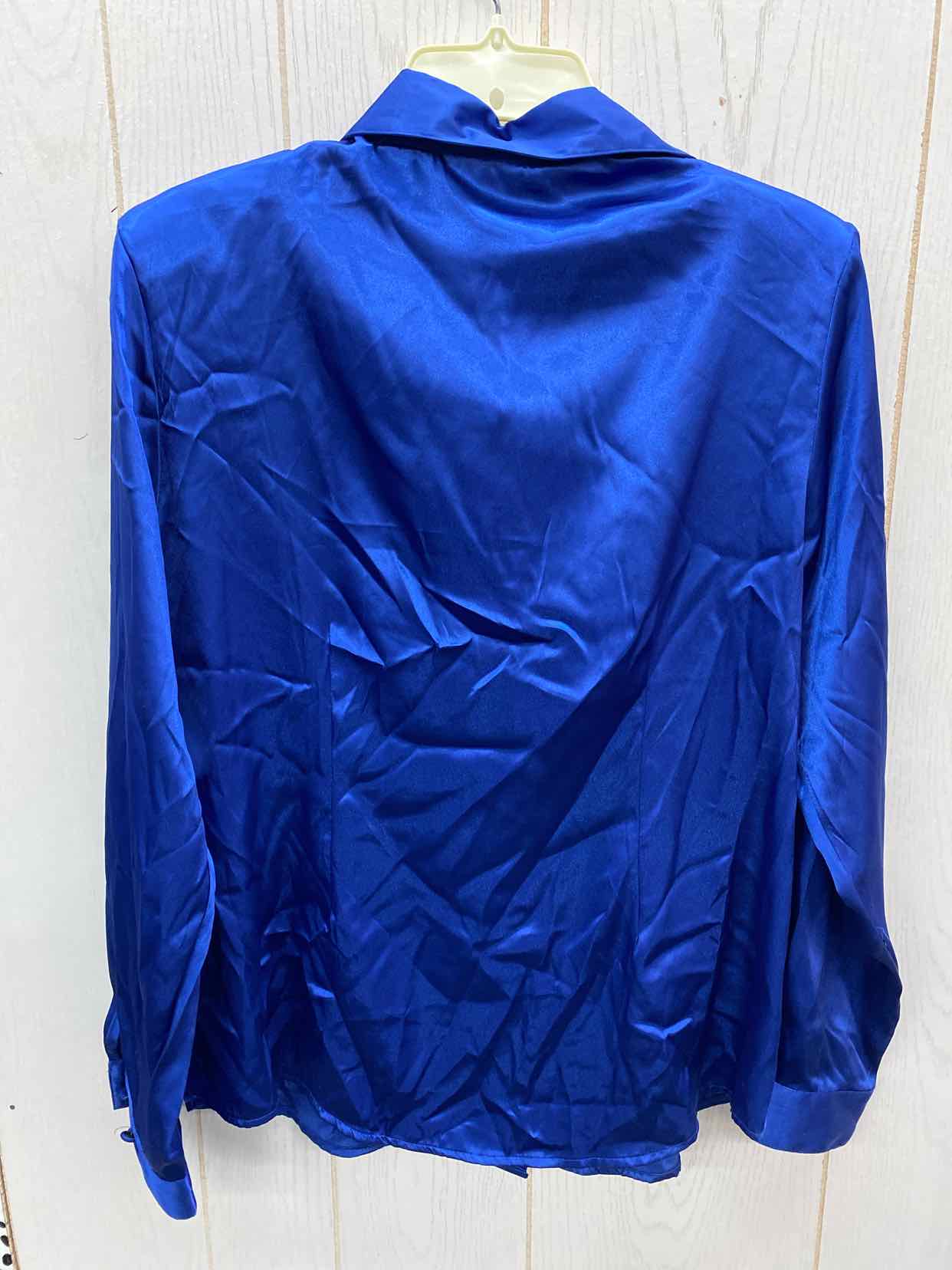 Christie & Jill Blue Womens Size L/XL Shirt