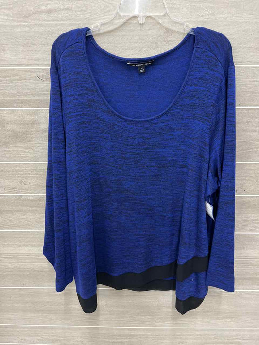 Zac & Rachel Size 3X Blue Plus Shirt