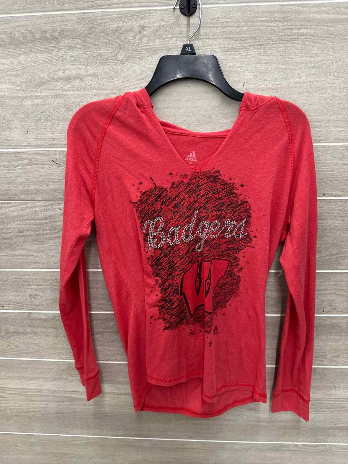 Adidas Size M Red Womens Shirt