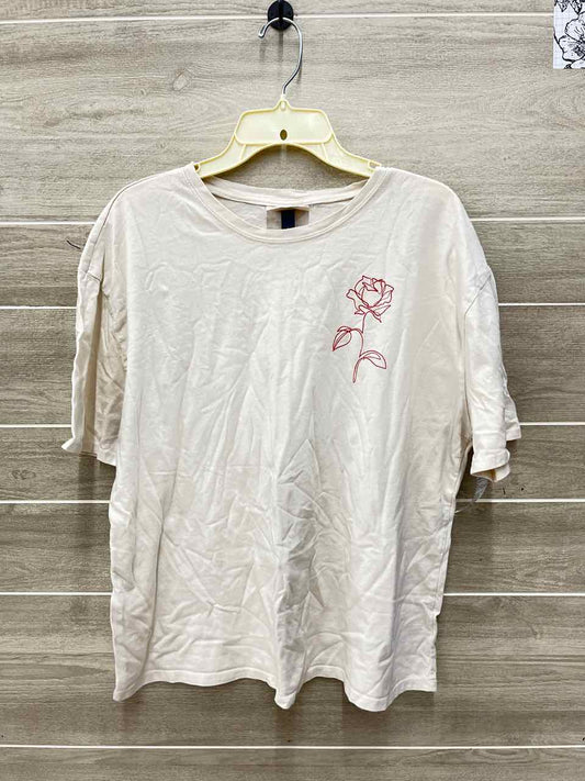 Universal Thread Cream Womens Women Size L Shirt