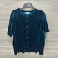 Miss Sparkling Size M/L Teal Womens Shirt