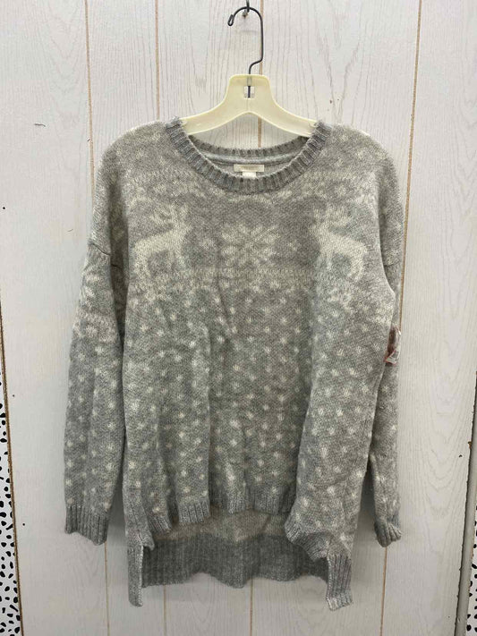 Forever 21 Gray Junior Size Small Sweater