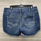 Silver Size 12/14 Blue Womens Shorts