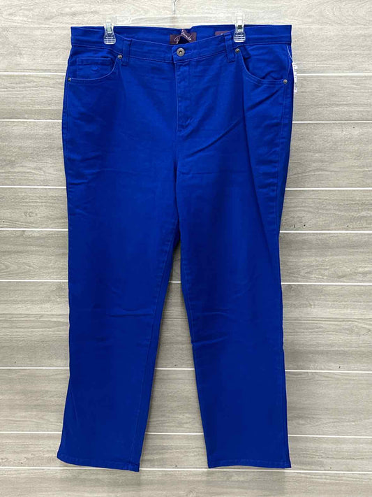 Gloria Vanderbilt Blue Womens Size 16W Pants