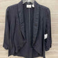 Chico's Black Womens Women Size 6 Blazer