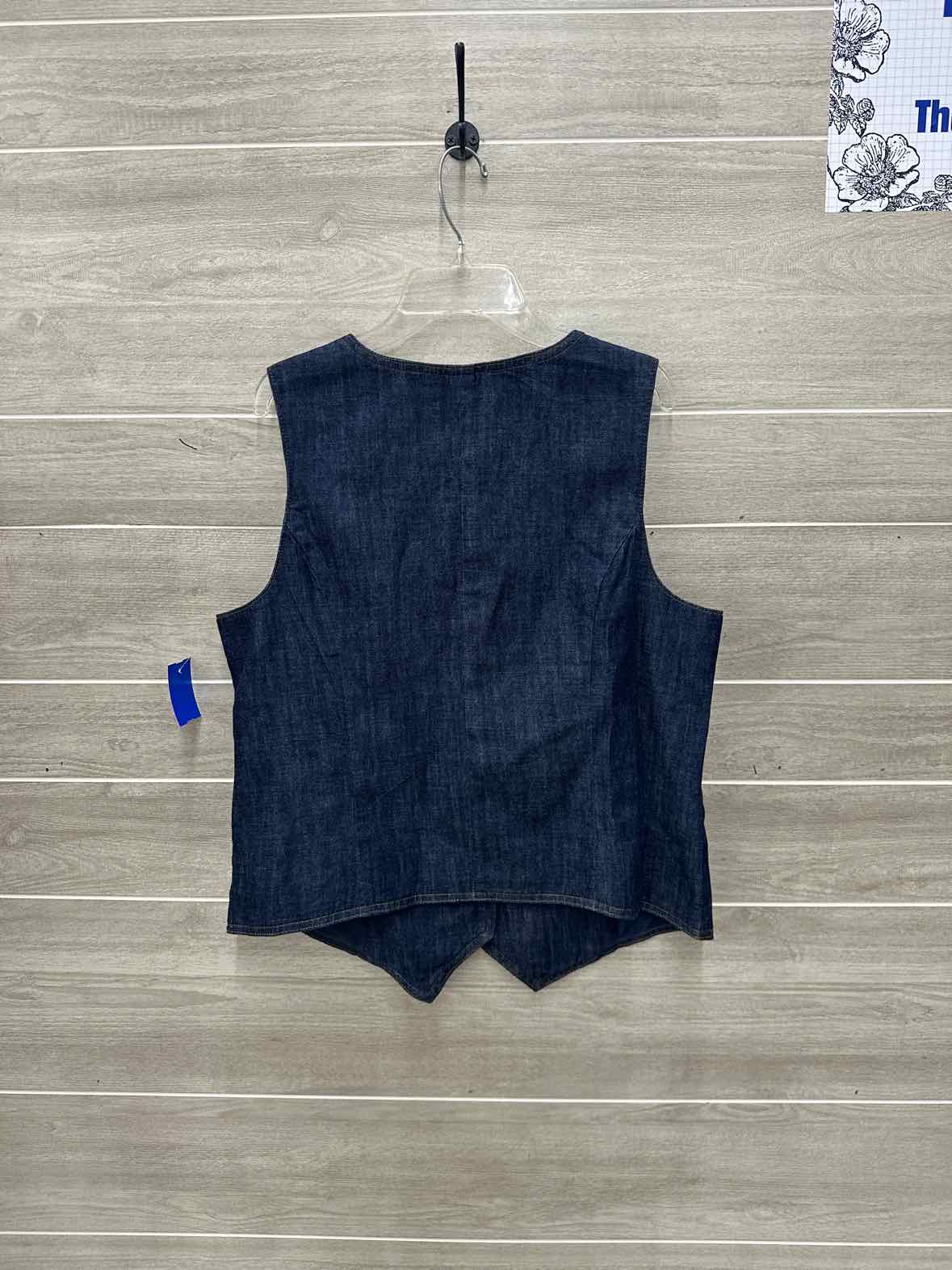 Liz Claiborne Size L Blue Womens Vest