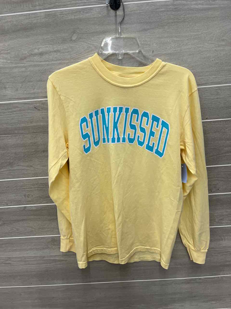 Comfort Colors Size S Yellow Womens Shirt