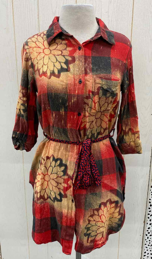 Red Womens Size 4 Dress