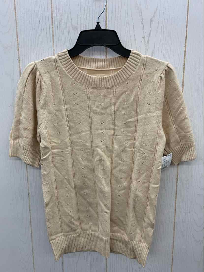 Tan Womens Size Small Sweater