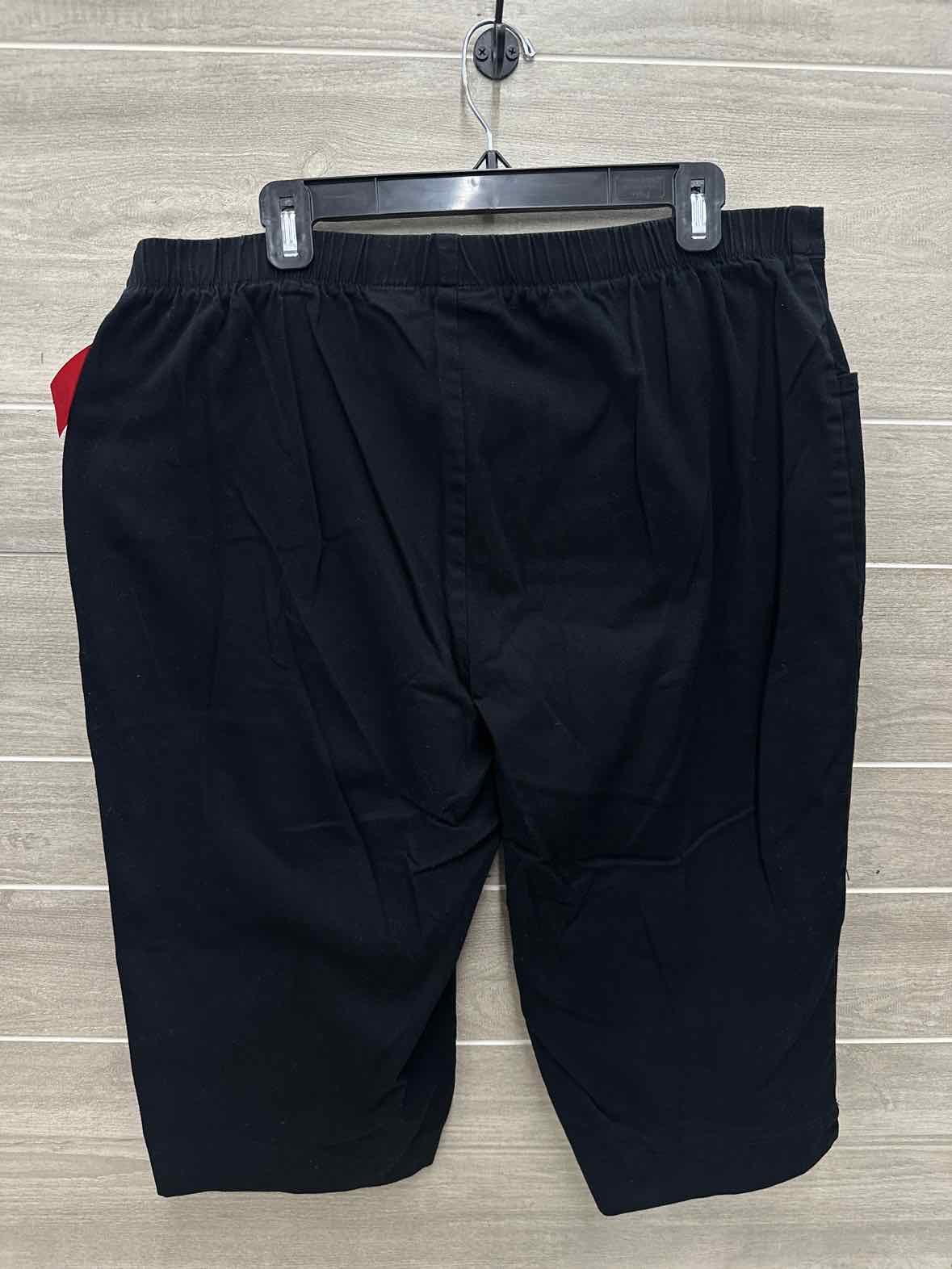 JMS Size 18/20W Black Plus Pants
