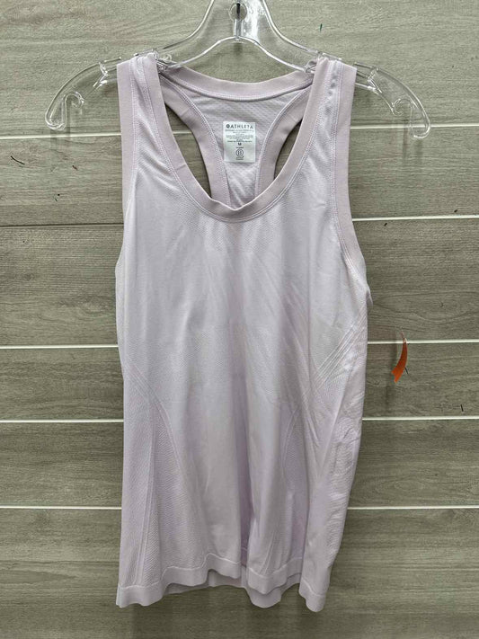 Athleta Size M Lavender Womens Tank Top