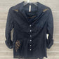 Black Junior Women Size L Shirt