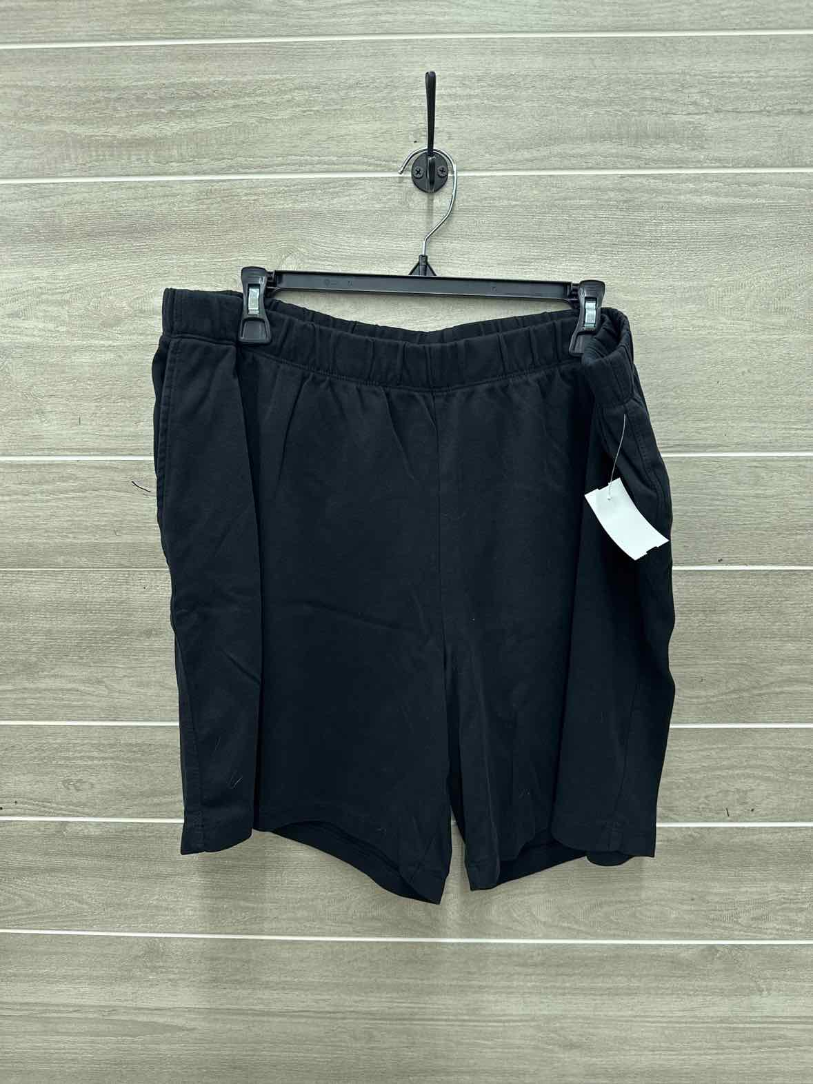 Lands End Size 20/22W Black Plus Shorts
