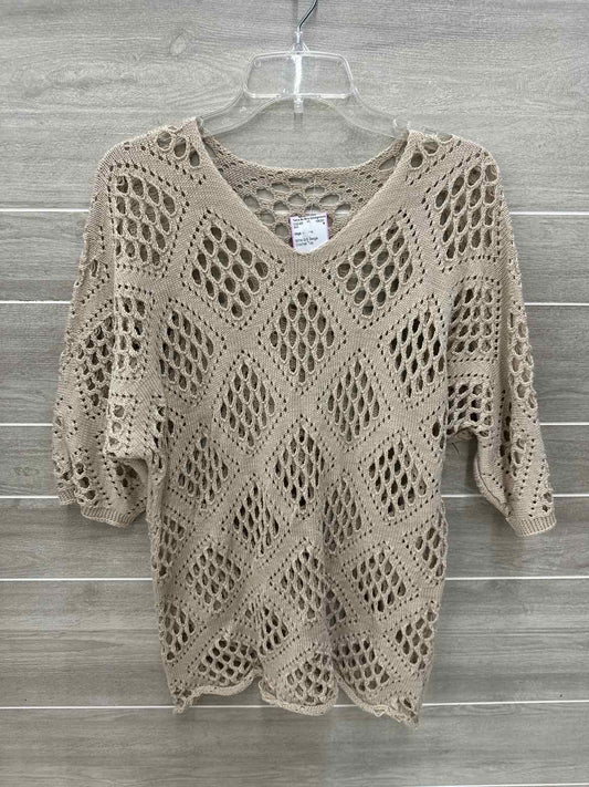 Beige Womens Size L/XL Shirt