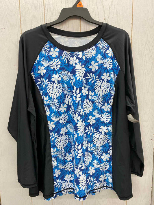 Black Womens Size 2X Shirt