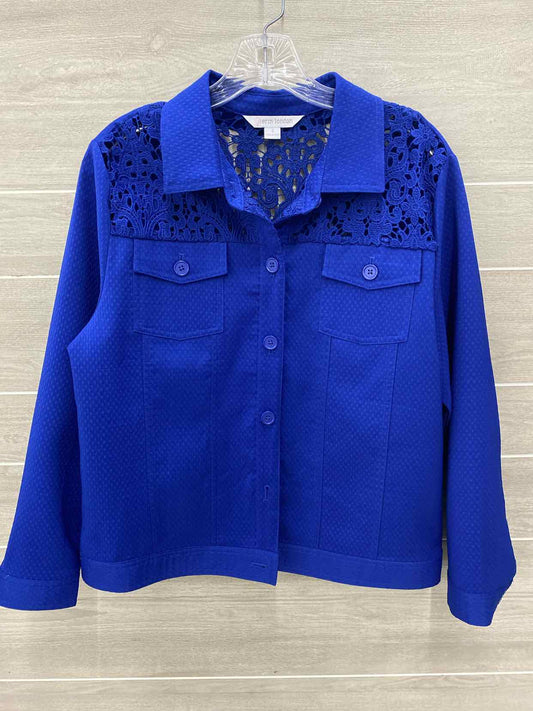 Erin London Blue Womens Size 8 Sweater