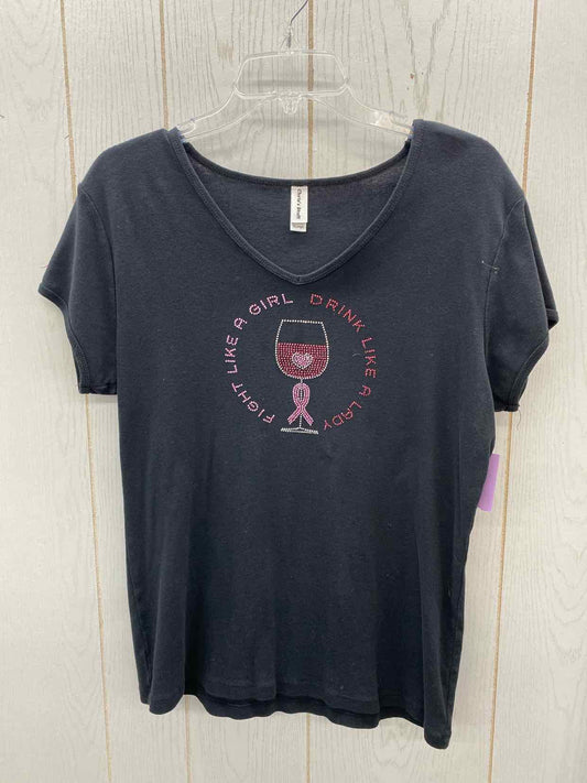Black Womens Size XL Shirt