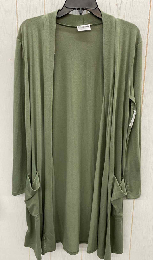 Ellie Autumn Olive Womens Size M Shirt