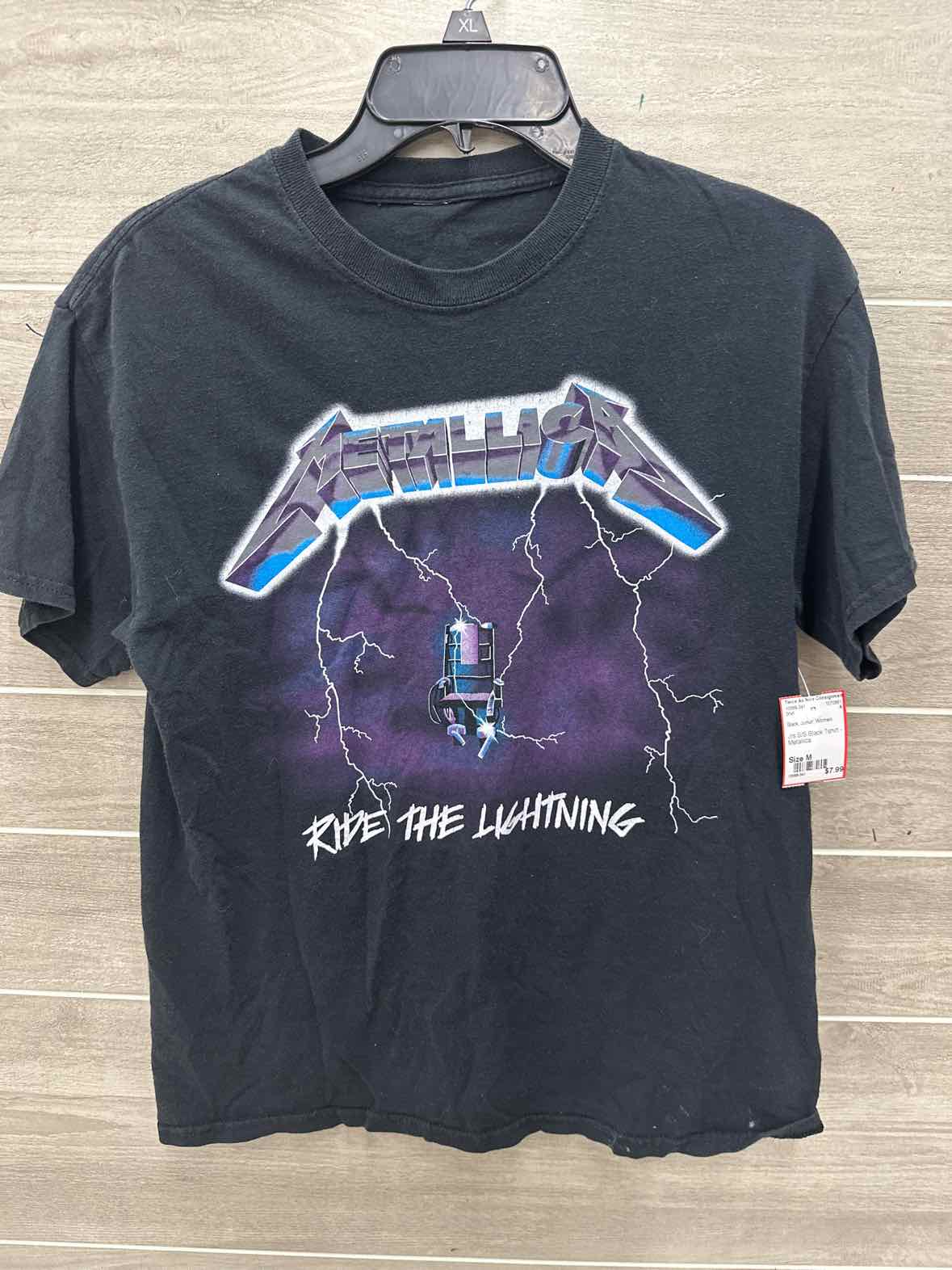 Size M Black Junior Shirt