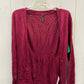 Maurices Burgundy Womens Size M Shirt