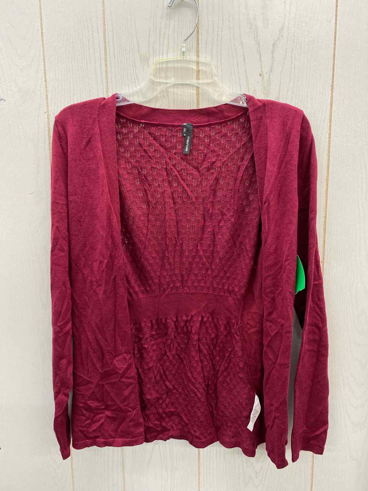 Maurices Burgundy Womens Size M Shirt